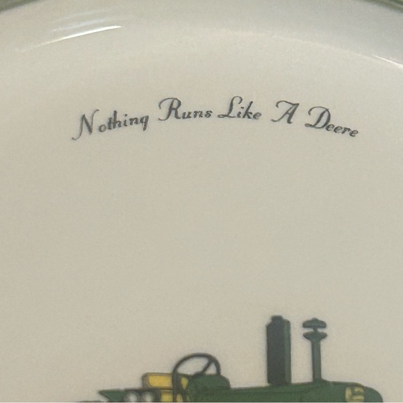 Collectors Gibson John Deere Amber Waves design B discontinued 8.5” salad plate - Picture 9 of 11